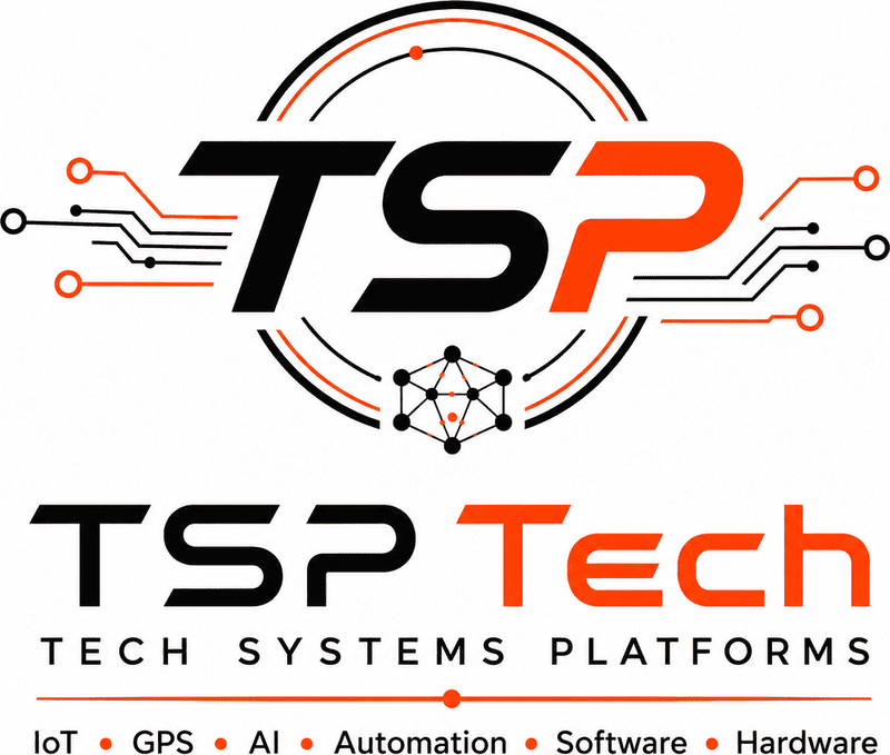 Лого на TSP Tech — вариант „Оранжева“
